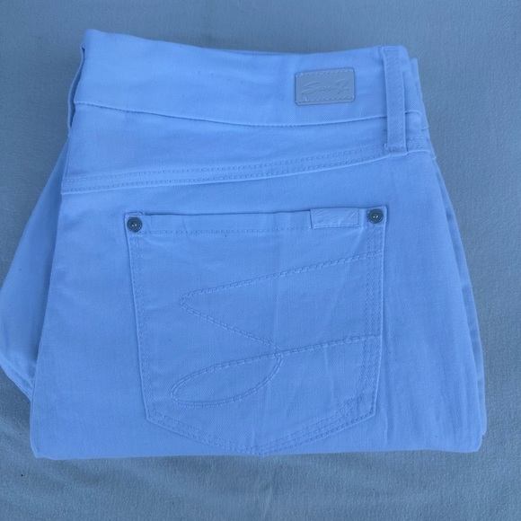 Seven7  High Rise Skinny white Jeans Classic Design # A1 - Picture 1 of 10